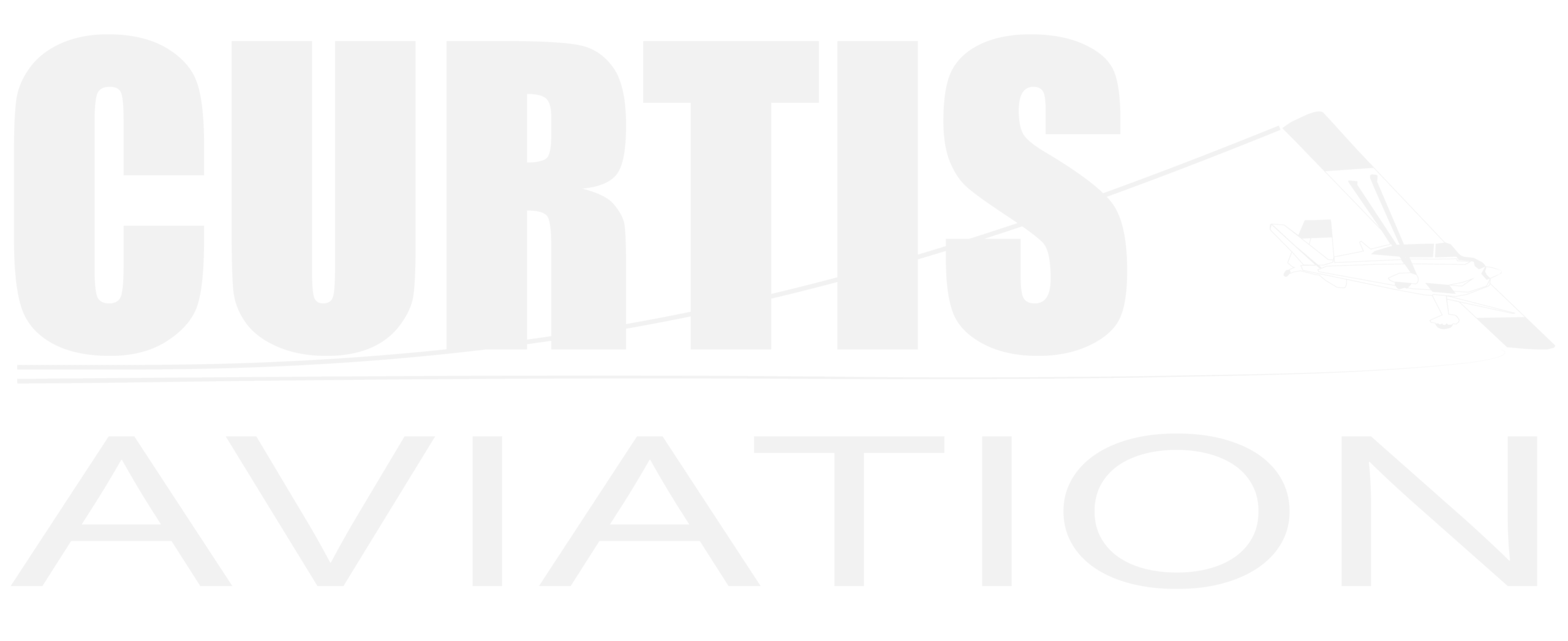 Curtis Aviation White Logo